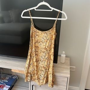 Reformation - snake dress